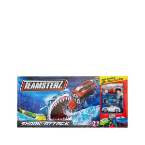 Pista de Carros Teamsterz x 3 Carros Shark Attack