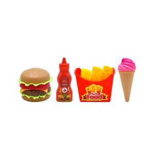 Set De Comida rápida Para Armar VDM Toys