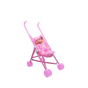 Set Muñeca con Coche y Accesorios VDM Toys