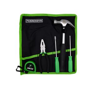 Kit de Herramientas X 5 Piezas Ferrenovo con Estuche