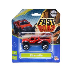 Carro Coleccionable Die Cast Fire Mile Fast Road