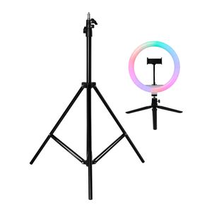 Kit Trípode Ajustable + Aro de Luz LED 10” VTA+ con Control Bluetooth